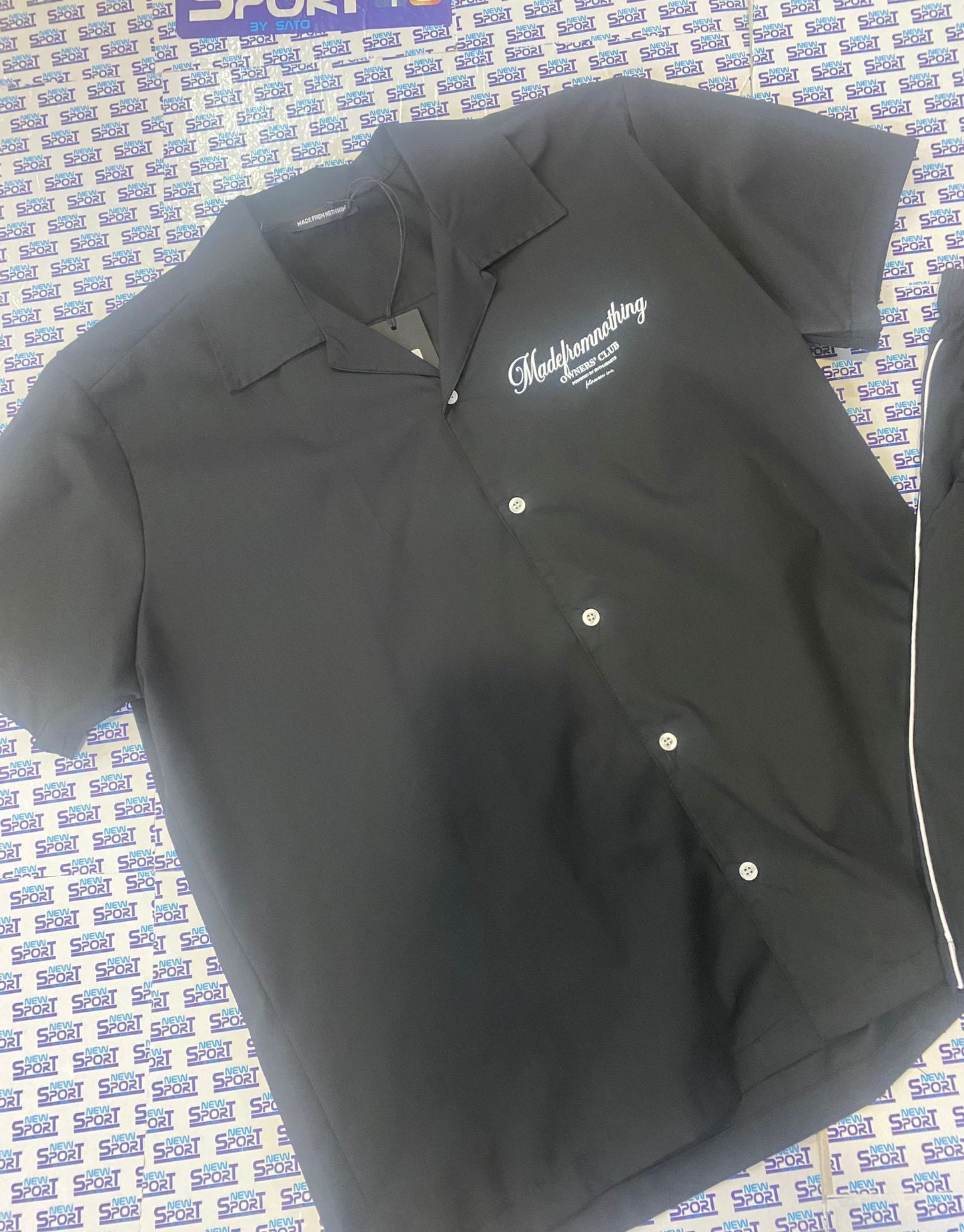 COORDINATO CAMICIA + BERMUDA CON LOGO MFN