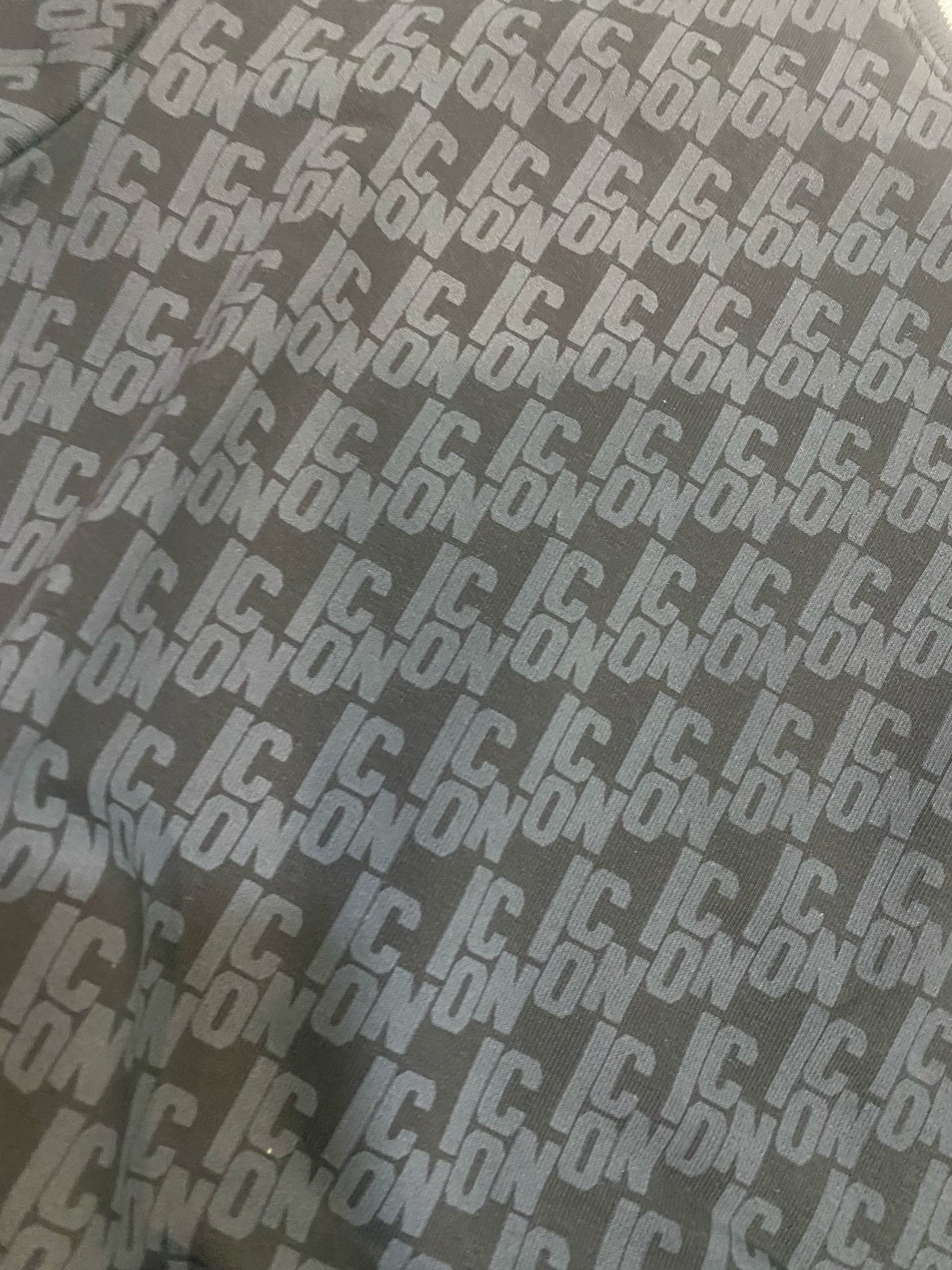 FLEPA CROPPED GIROCOLLO ALL-OVER ICON