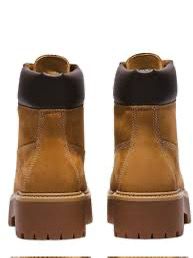 TIMBERLAND Stivale Impermeabile con Plateau Stone Street 6-Inch da Donna in giallo
