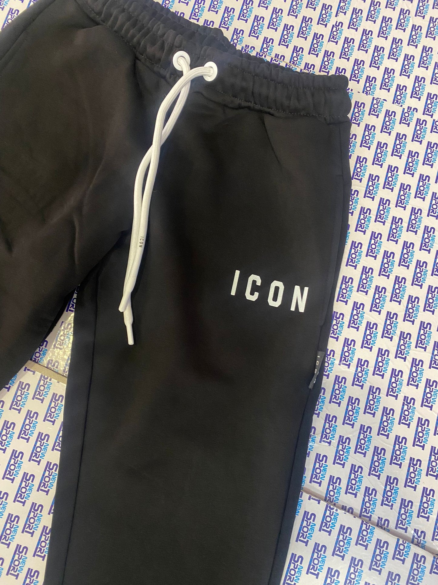 PANTATUTA JOGGER  DONNA CON LOGO PICCOLO ICON