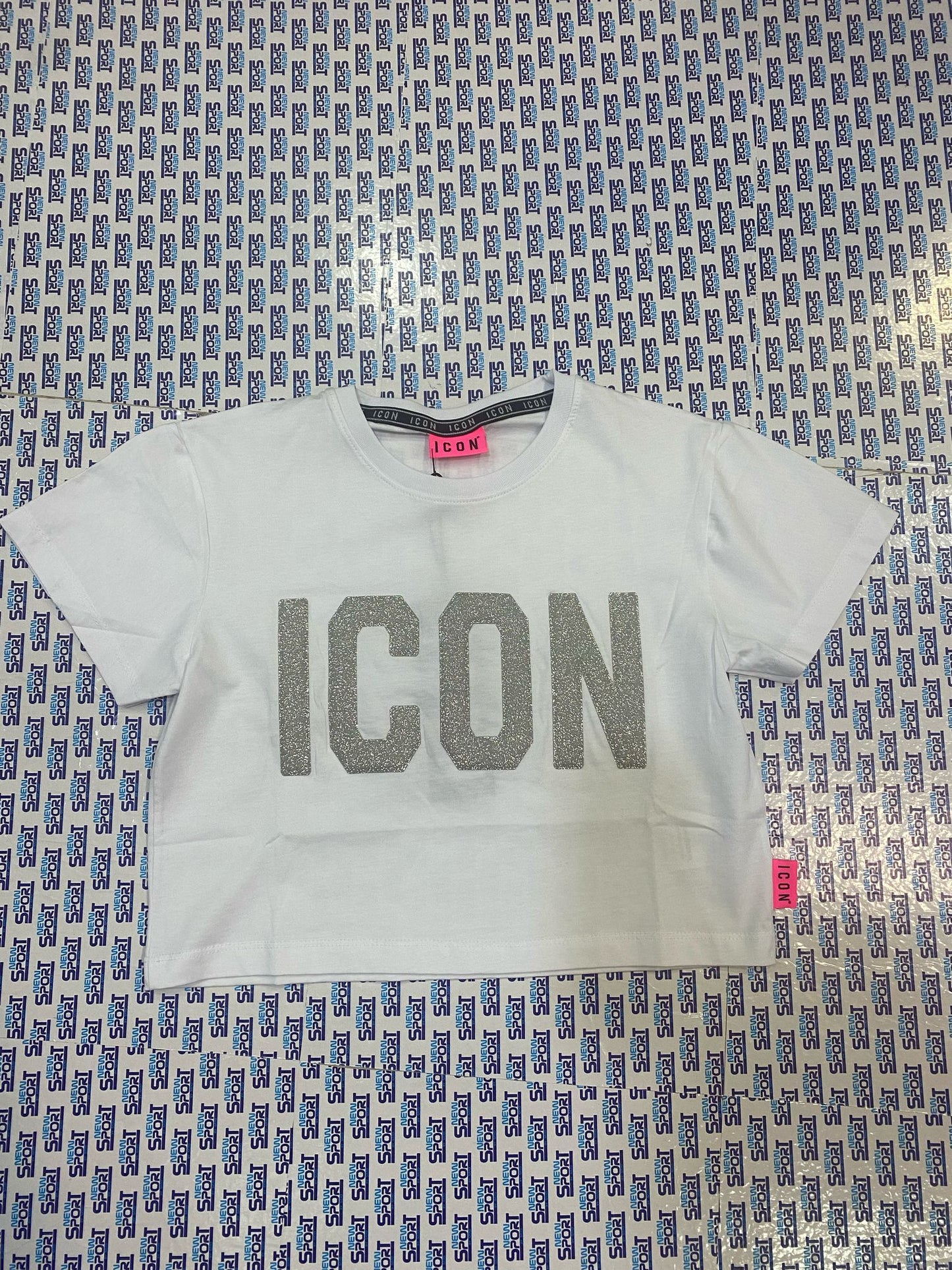 TSHIRT CON STRASS ICON