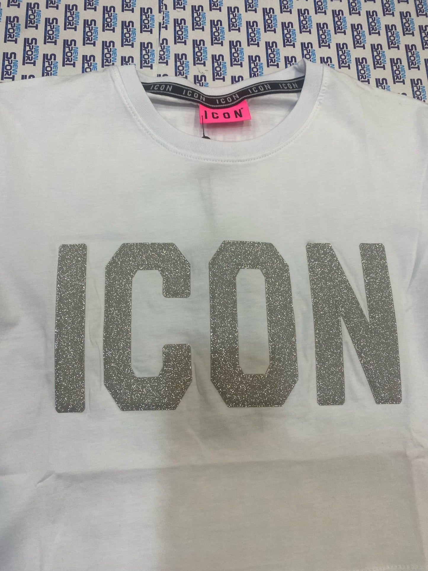 TSHIRT CON STRASS ICON