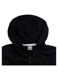 Puma Active Sport Full-Zip Hoodie Felpa Bambino 589202 01 Puma Black