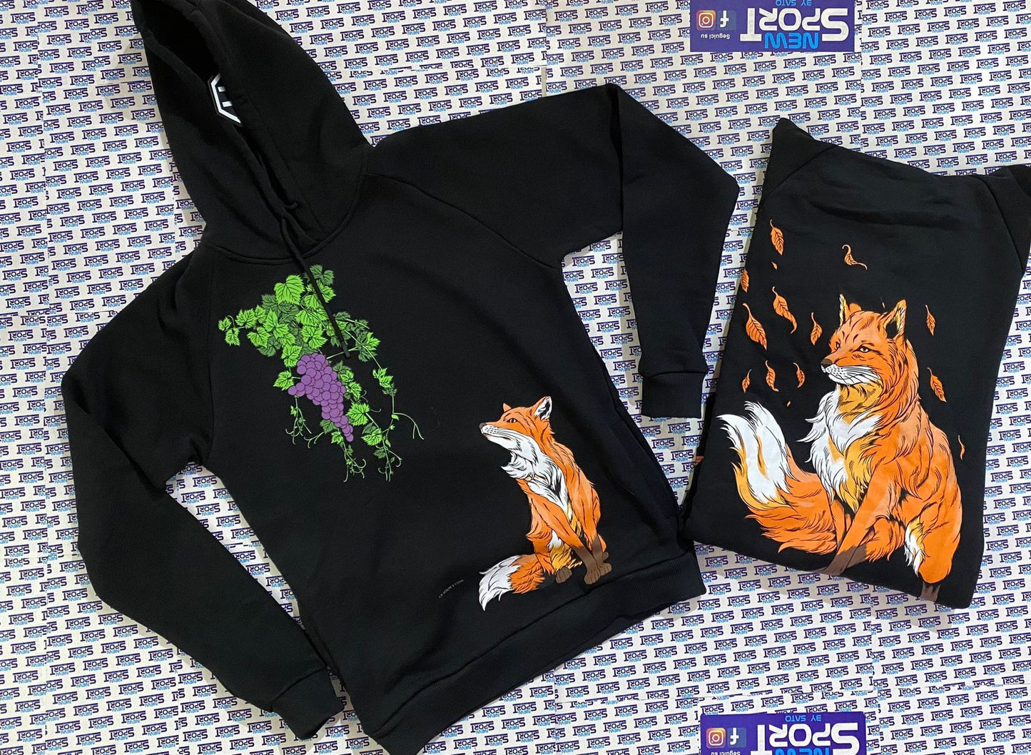 FELPA CON CAPPUCCIO DOLLY NOIRE