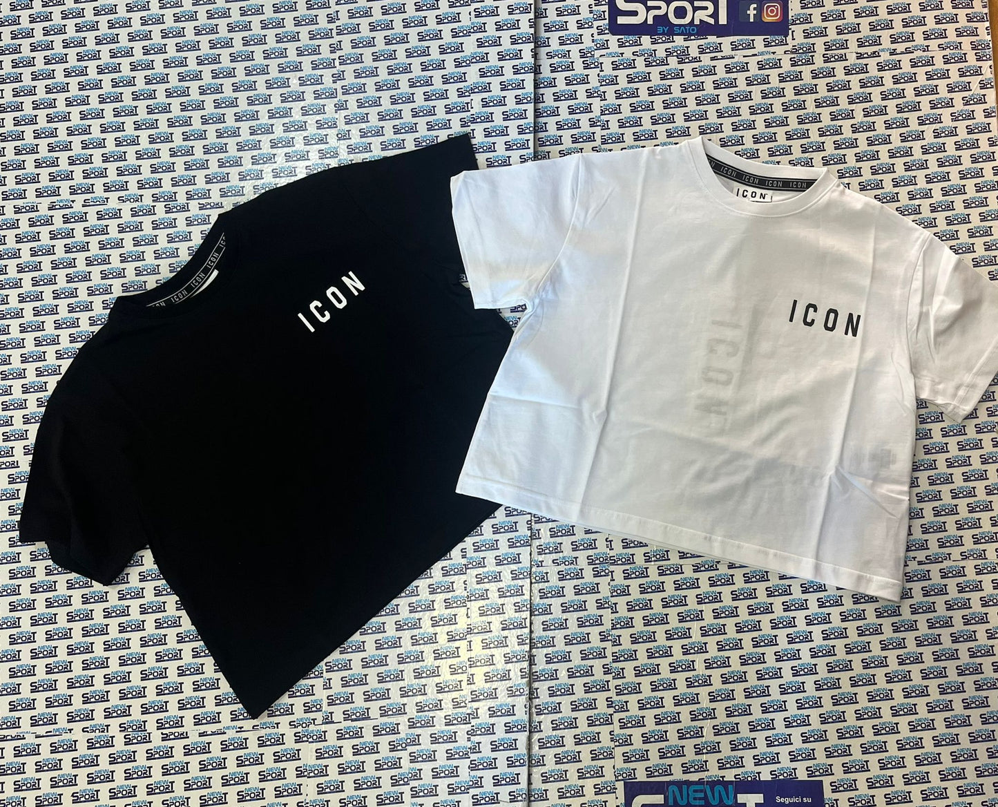 T-SHIRT CROPPED LOGO PICCOLO