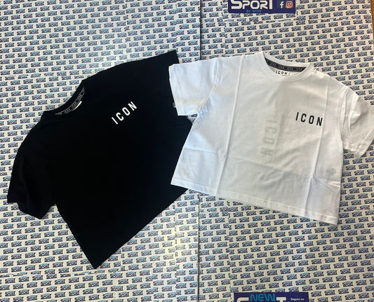 T-SHIRT CROPPED LOGO PICCOLO
