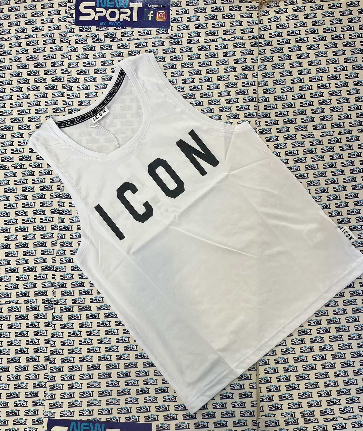 CANOTTA ICON BASICA LOGO GRANDE