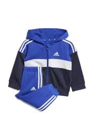 TUTA FELPATA CON ZIP ADIDAS