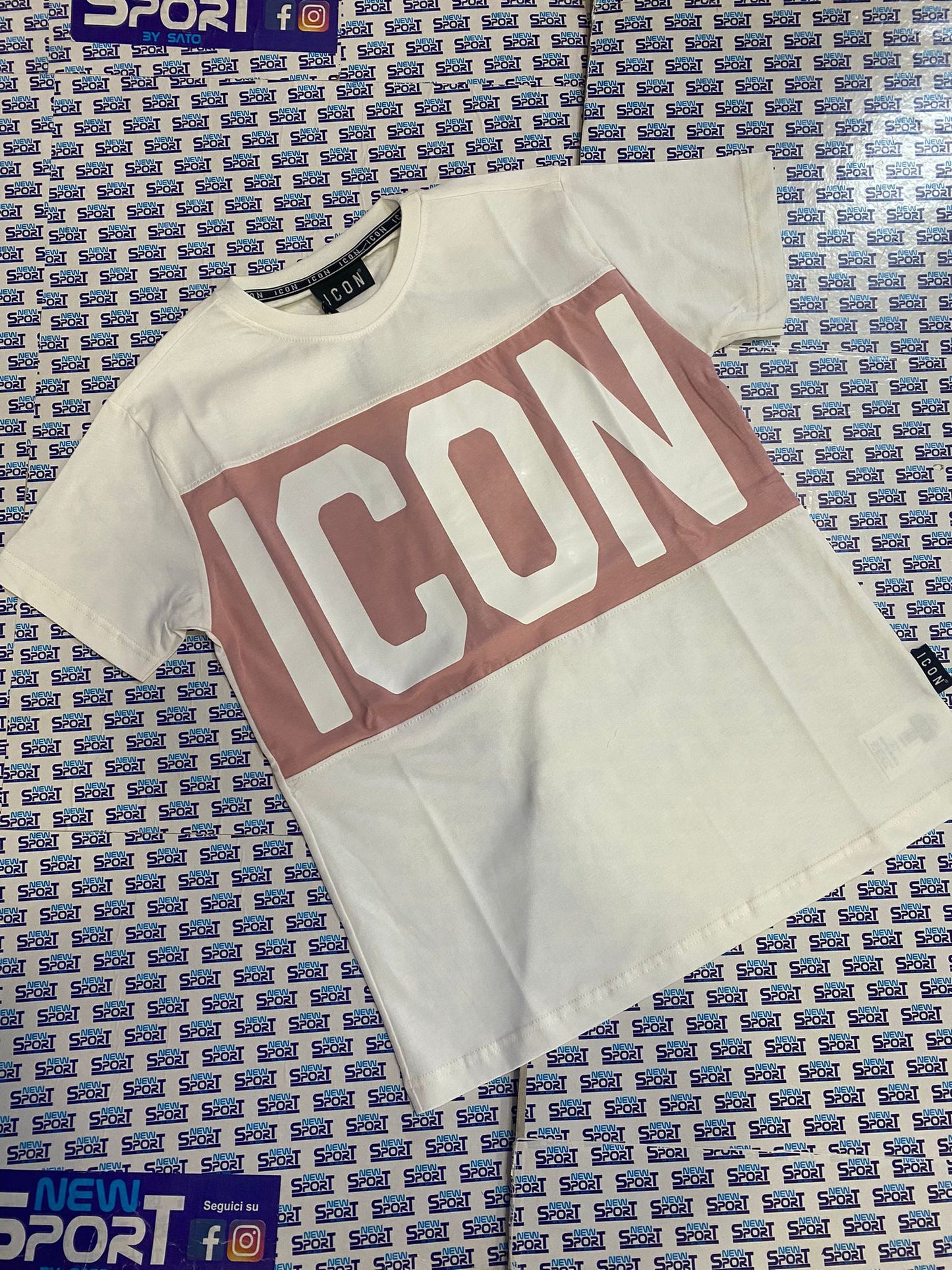 TSHIRT CON LOGO ICON