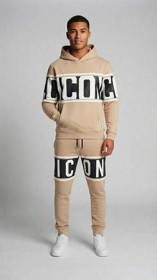 FELPA CON CAPPUCCIO STRIPE ICON
IUF053