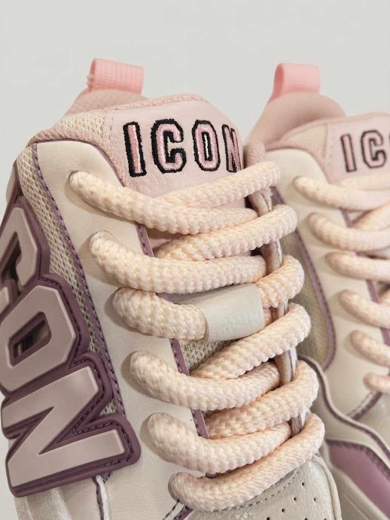 Sneakers Icon Rosa: Stile Urban e Comfort per il Tuo Look