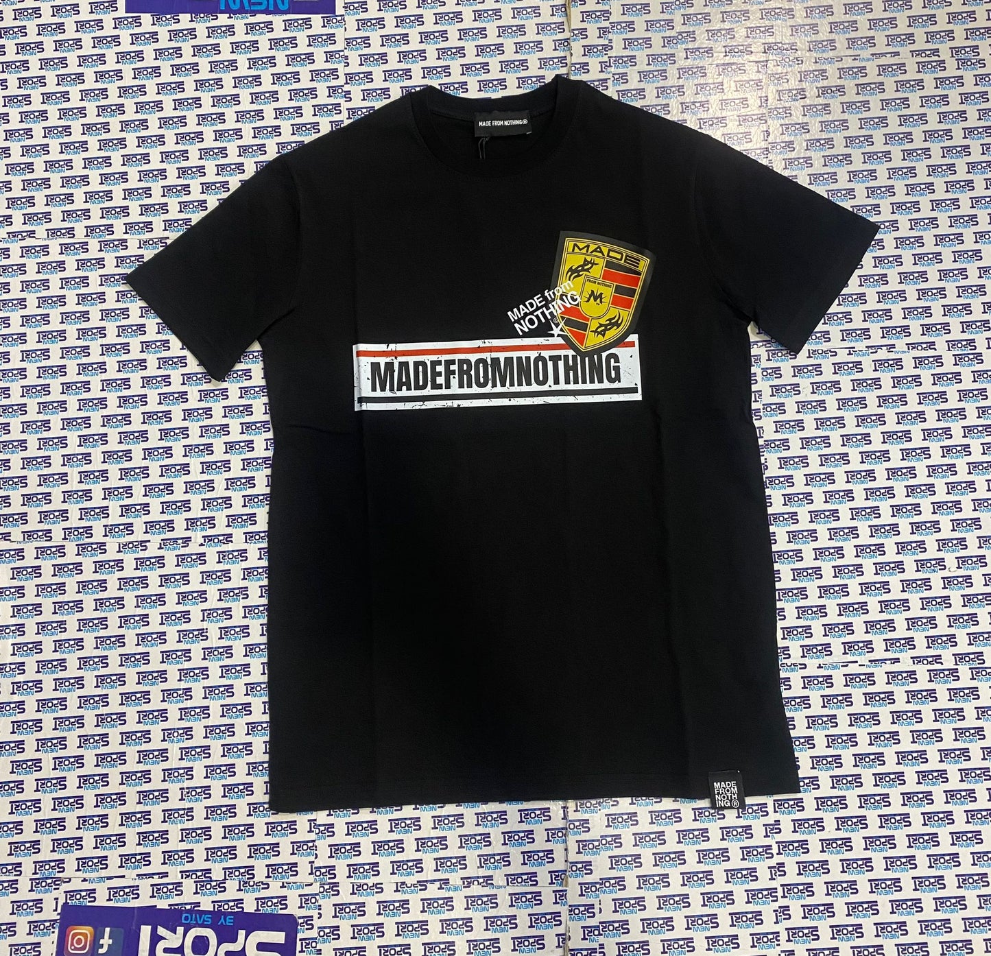 TSHIRT LOGO RACING 
MADE FROM NOTHING