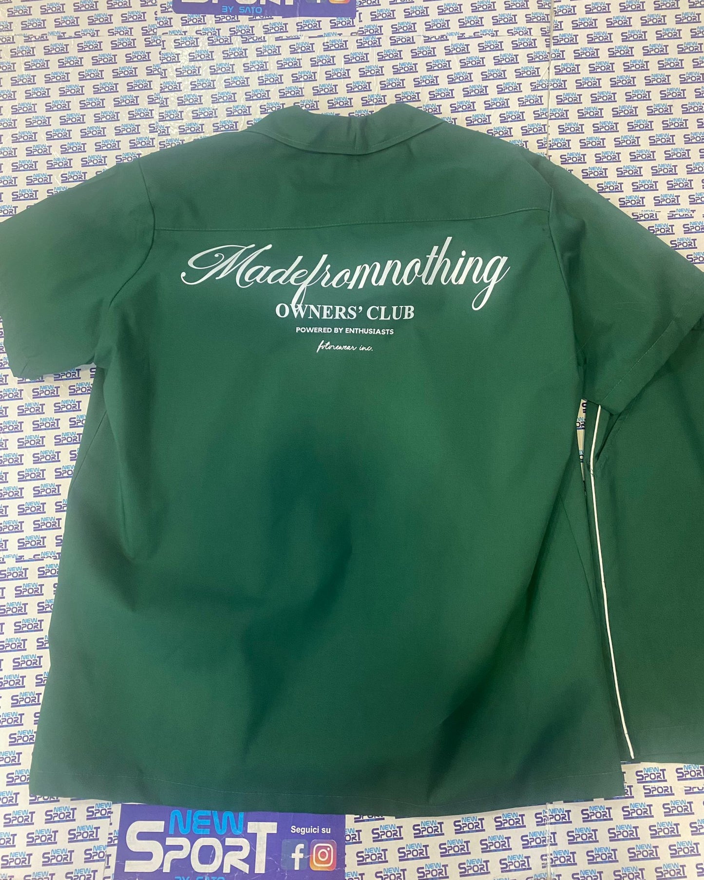 COORDINATO CAMICIA + BERMUDA CON LOGO MFN