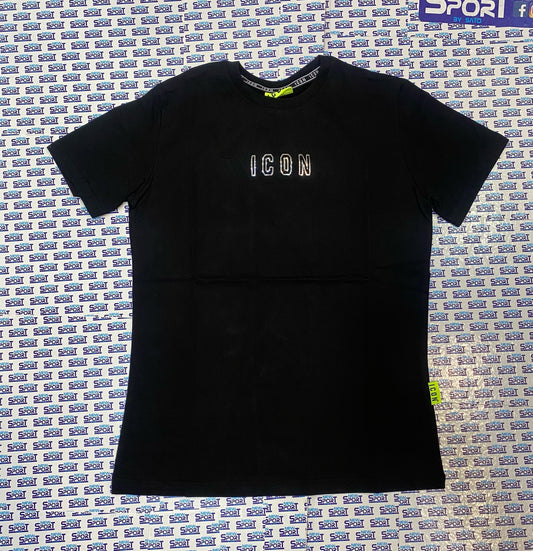 TSHIRT CON LOGO SVUOTATO ICON