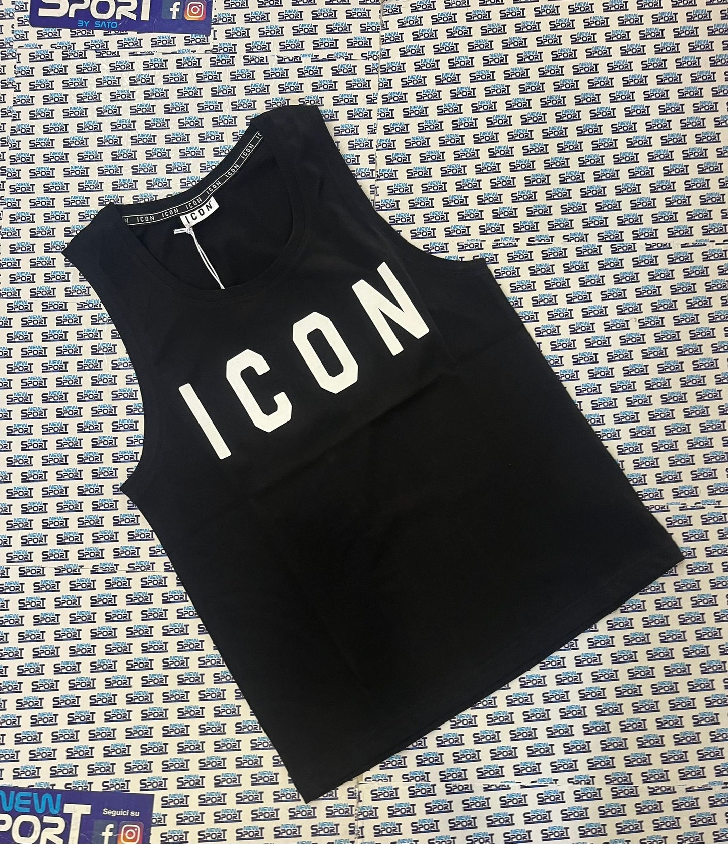 CANOTTA ICON BASICA LOGO GRANDE