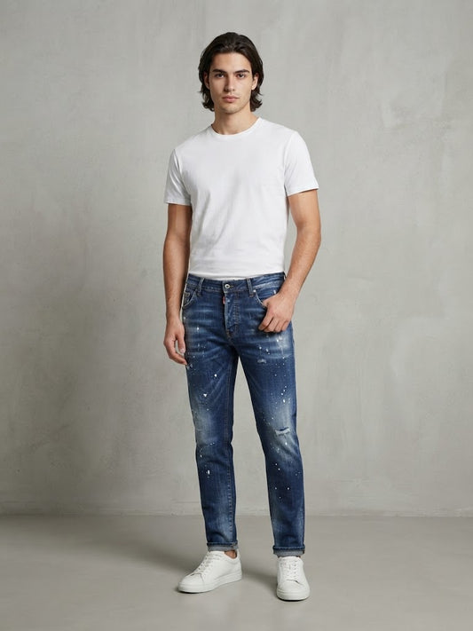 JEANS DENIM BLU MFN