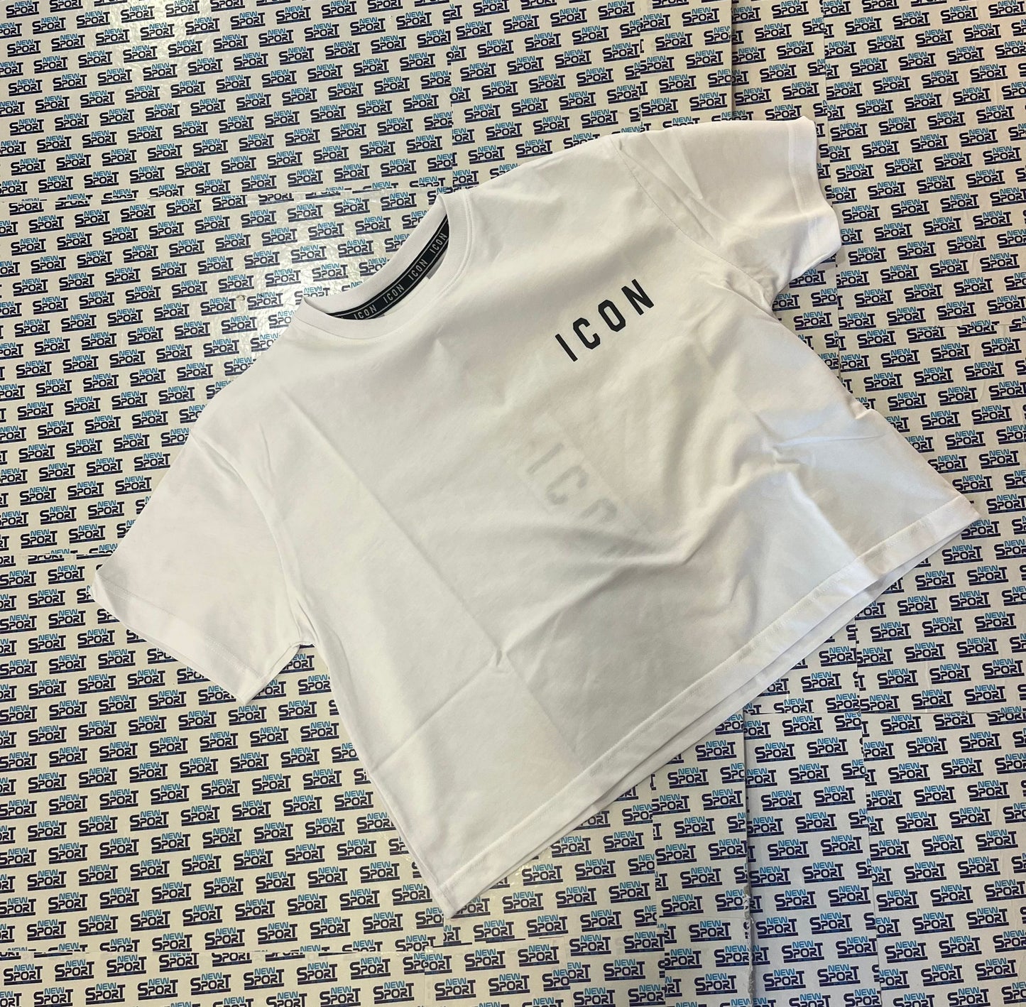 T-SHIRT CROPPED LOGO PICCOLO