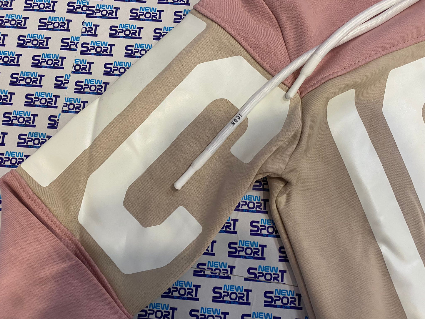 FELPA CROPPED CON LOGO ICON