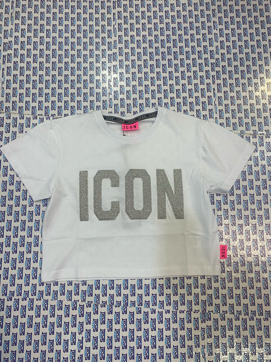 TSHIRT CON STRASS ICON