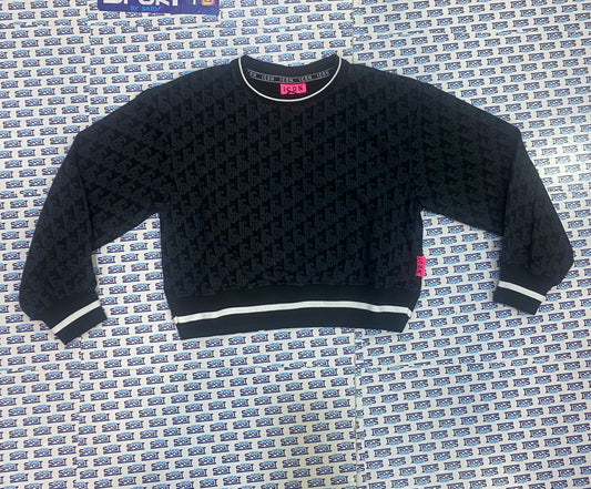 FLEPA CROPPED GIROCOLLO ALL-OVER ICON