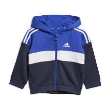 TUTA FELPATA CON ZIP ADIDAS