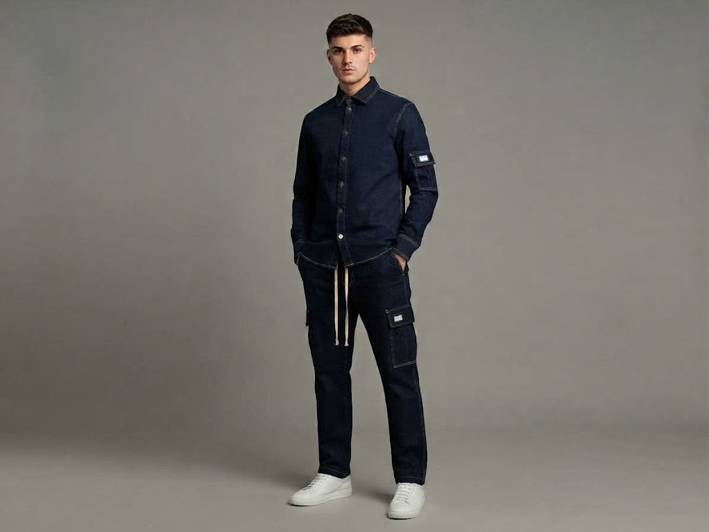 COORDINATO IN DENIM MFN