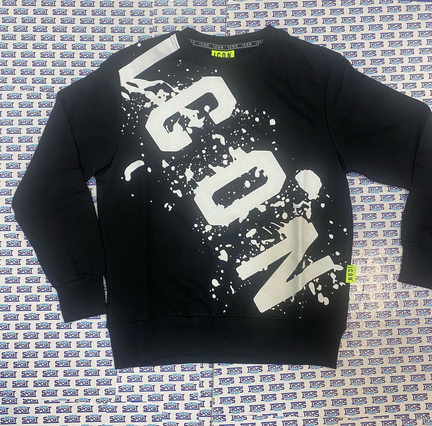 FELPA GIROCOLL CON LOGO SCHIZZI