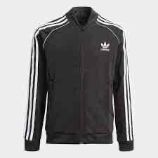 FELPA CON ZIP ADIDAS BAMBINO/BAMBINA UNISEX