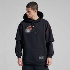 FELPA CON CAPPUCCIO DOLLY NOIRE